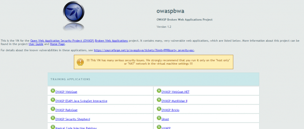 VM_OWASPBWA_Web